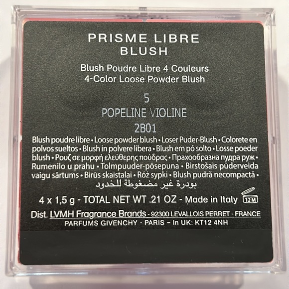 NWT Givenchy Prisme Libre BLUSH Popeline Violine Pink - Picture 8 of 11